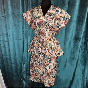 Handmade Vintage Inspired 2 Piece Frida Kahlo Print set